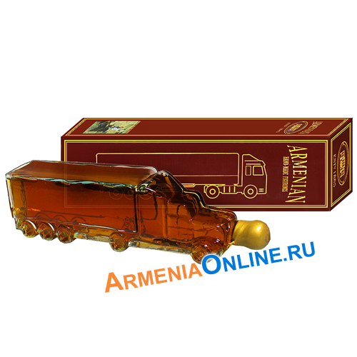 Армянский 5 звезд автопоезд 0,33 л. 40% в подар/упаковке