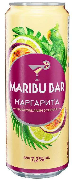 Марибу бар Маргарита Маракуйя  0,45 л. 7,2%