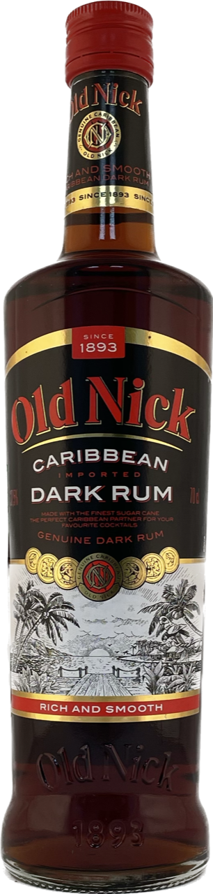 Олд Ник Дарк на основе Карибского рома 0,7 л.37,5%