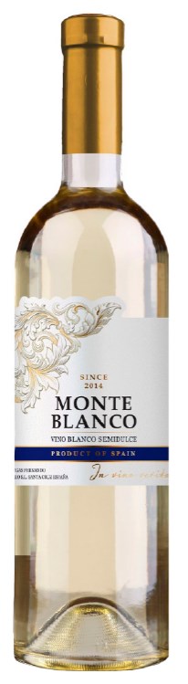 Монте Бланко бел/п/сл 0,75 л. 11,5%