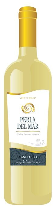 Перла дель Мар бел/сух 0,75 л. 11%