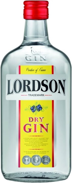 Лордсон драй джин 0,7 л 37,5%