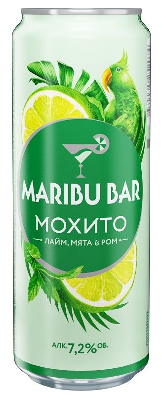 Марибу бар Мохито 0,45 л. 7,2%