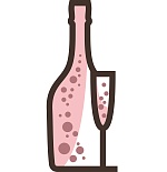 Игристые вина розовые