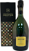 Шампань Джипер Гранд Резерв Блан белое брют 0,75 л.в п/у 12%