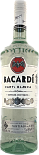 Бакарди Карта Бланка (Bacardi Carta Blanca) 1,0 л  37,5%